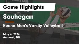 Souhegan  vs Keene  Men's Varsity Volleyball Game Highlights - May 6, 2024
