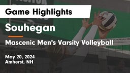 Souhegan  vs Mascenic  Men's Varsity Volleyball Game Highlights - May 20, 2024