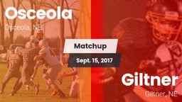 Matchup: Osceola vs. Giltner  2017
