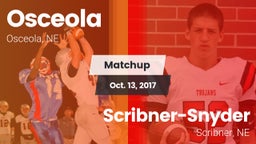 Matchup: Osceola vs. Scribner-Snyder  2017