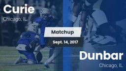 Matchup: Curie vs. Dunbar  2017