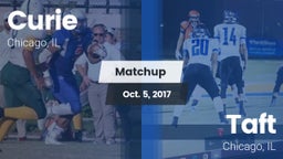 Matchup: Curie vs. Taft  2017