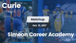 Matchup: Curie vs. Simeon Career Academy  2017