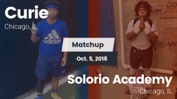 Matchup: Curie vs. Solorio Academy 2018