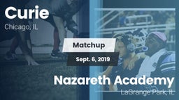 Matchup: Curie vs. Nazareth Academy  2019