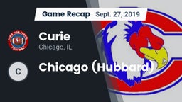 Recap: Curie  vs. Chicago (Hubbard) 2019