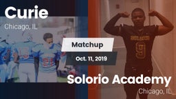 Matchup: Curie vs. Solorio Academy 2019