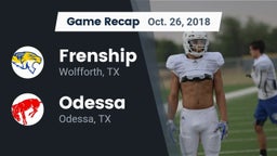 Recap: Frenship  vs. Odessa  2018