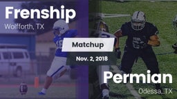 Matchup: Frenship vs. Permian  2018
