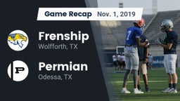 Recap: Frenship  vs. Permian  2019