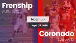 Matchup: Frenship vs. Coronado  2020