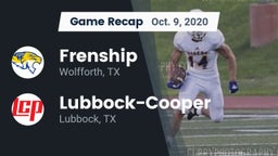 Recap: Frenship  vs. Lubbock-Cooper  2020