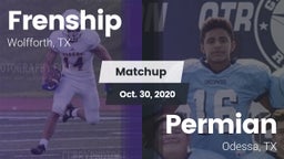 Matchup: Frenship vs. Permian  2020