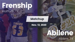 Matchup: Frenship vs. Abilene  2020