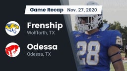 Recap: Frenship  vs. Odessa  2020