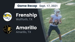 Recap: Frenship  vs. Amarillo  2021