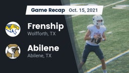 Recap: Frenship  vs. Abilene  2021