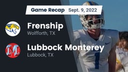 Recap: Frenship  vs. Lubbock Monterey  2022