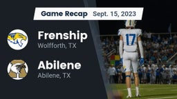 Recap: Frenship  vs. Abilene  2023