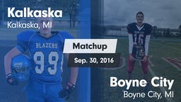 Matchup: Kalkaska vs. Boyne City  2016