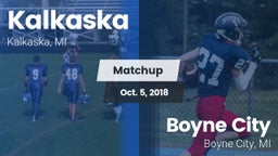 Matchup: Kalkaska vs. Boyne City  2018