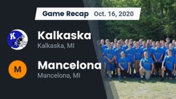 Recap: Kalkaska  vs. Mancelona  2020