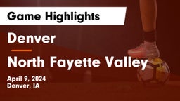 Denver  vs North Fayette Valley Game Highlights - April 9, 2024