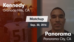 Matchup: Kennedy vs. Panorama  2016