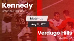 Matchup: Kennedy vs. Verdugo Hills  2017