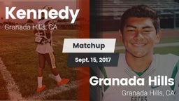 Matchup: Kennedy vs. Granada Hills  2017