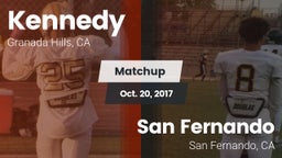 Matchup: Kennedy vs. San Fernando  2017
