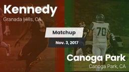 Matchup: Kennedy vs. Canoga Park  2017