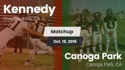 Matchup: Kennedy vs. Canoga Park  2018