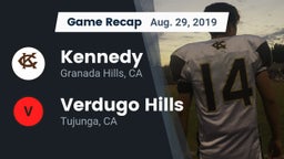 Recap: Kennedy  vs. Verdugo Hills  2019