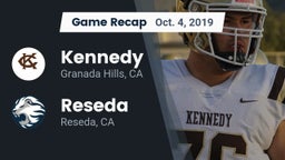 Recap: Kennedy  vs. Reseda  2019