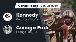 Recap: Kennedy  vs. Canoga Park  2019