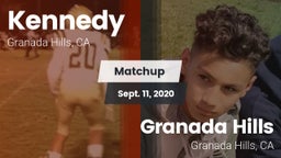Matchup: Kennedy vs. Granada Hills  2020
