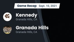 Recap: Kennedy  vs. Granada Hills  2021