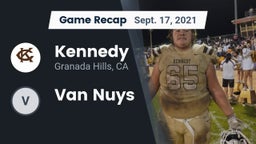 Recap: Kennedy  vs. Van Nuys  2021