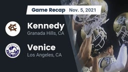 Recap: Kennedy  vs. Venice  2021