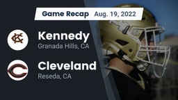 Recap: Kennedy  vs. Cleveland  2022