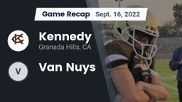 Recap: Kennedy  vs. Van Nuys  2022