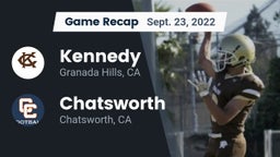 Recap: Kennedy  vs. Chatsworth  2022