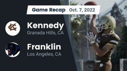 Recap: Kennedy  vs. Franklin  2022