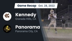 Recap: Kennedy  vs. Panorama  2022