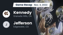 Recap: Kennedy  vs. Jefferson  2022