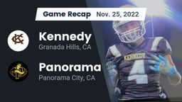 Recap: Kennedy  vs. Panorama  2022