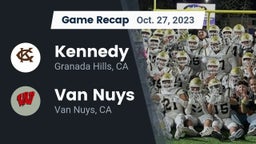Recap: Kennedy  vs. Van Nuys  2023