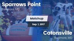 Matchup: Sparrows Point vs. Catonsville  2017