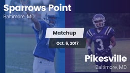 Matchup: Sparrows Point vs. Pikesville  2017